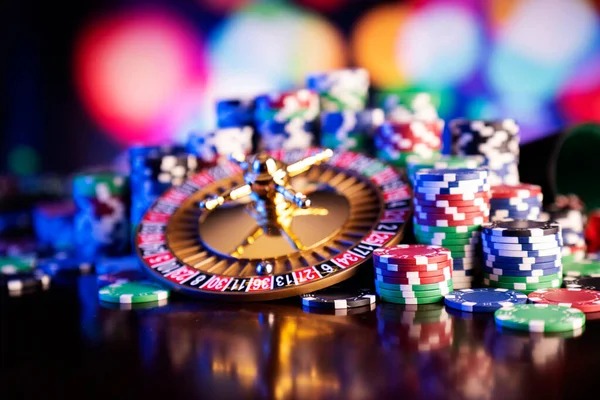 Live dealer studio with multiple camera angles and professional setup